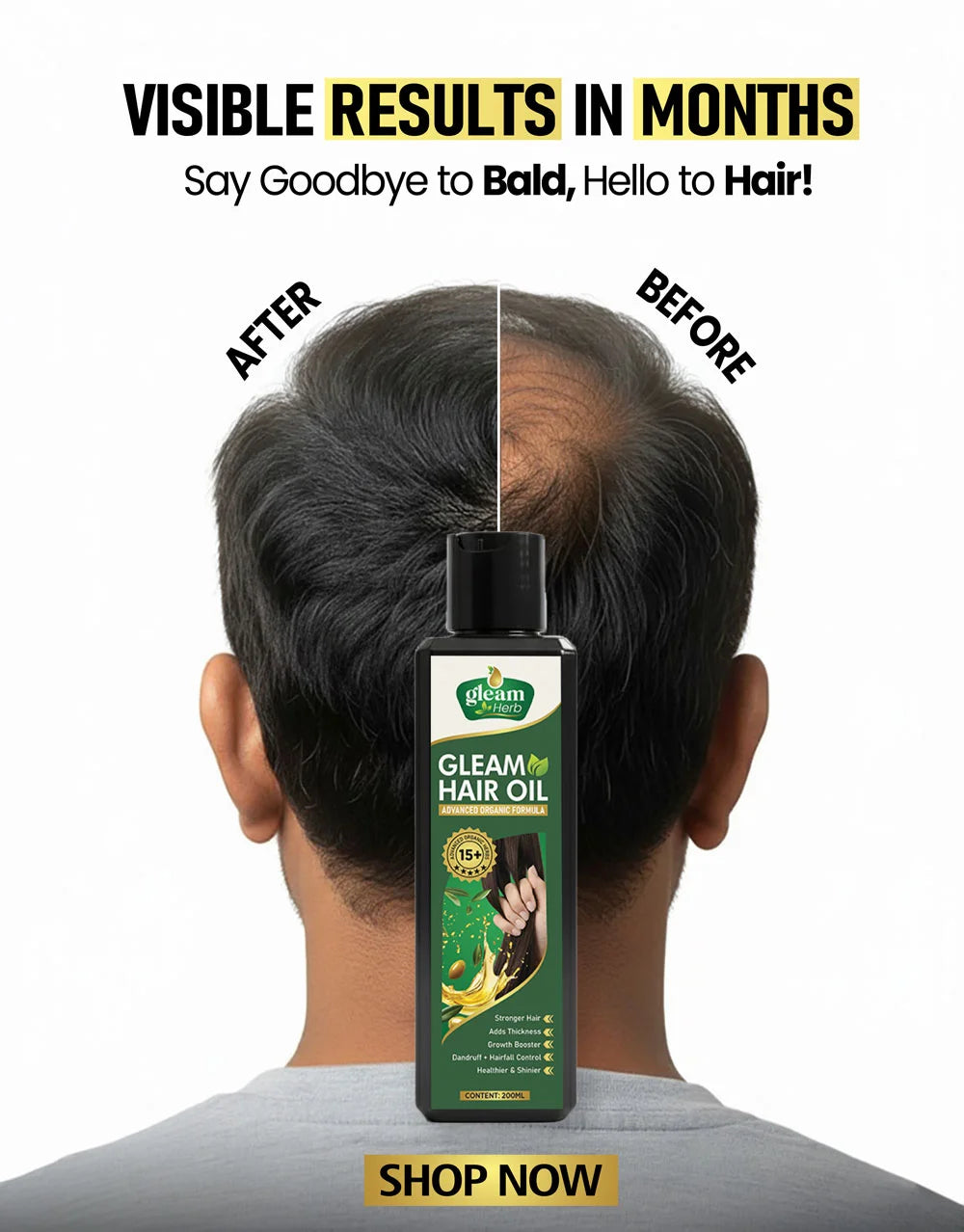 Gleam Hair Oil Dual-Pack