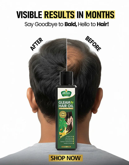 Gleam Hair oil Family Pack