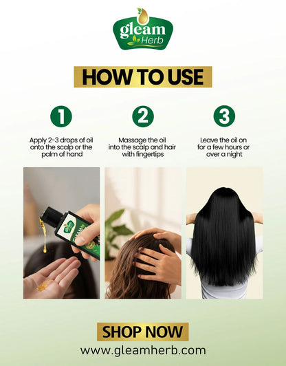 Gleam Hair Oil Dual-Pack